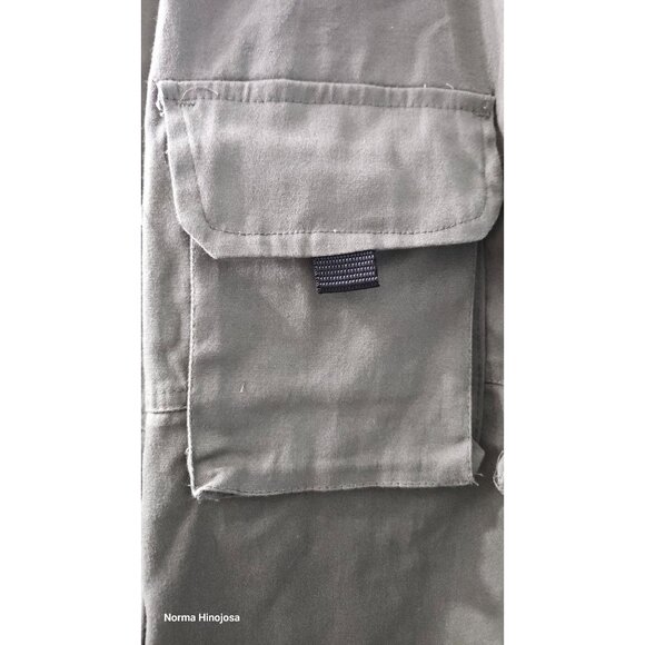 Mens Brooklyn Cloth Olive Cargo Jogger Pants Elastic Waist Drawstring Size 3XL - Picture 2 of 16